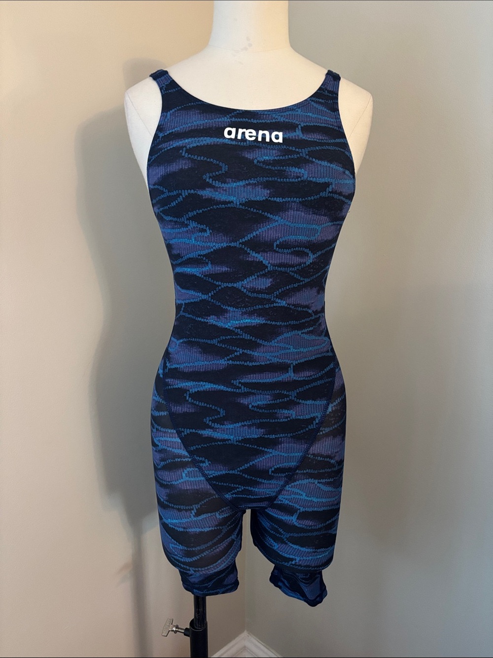 Arena Girls' Powerskin ST 2.0 Open Back Tech Suit Racing Swimsuit Sz 26